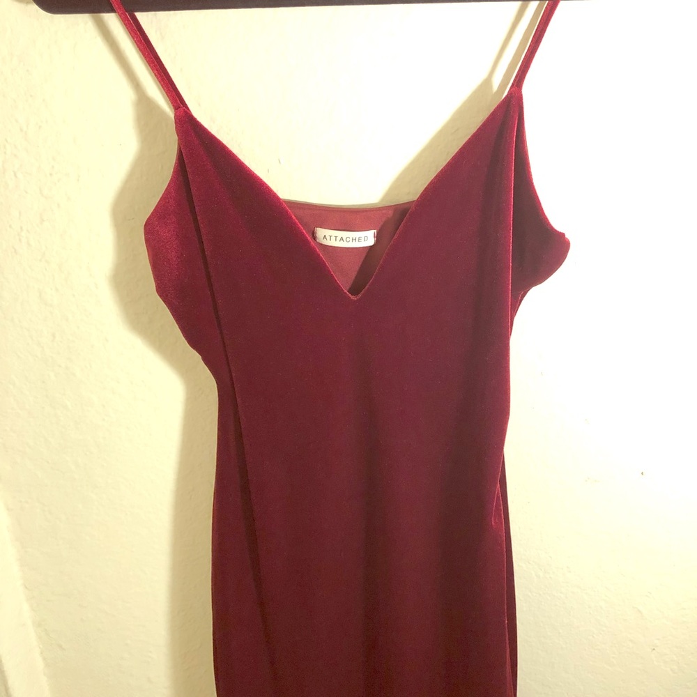 Sexy Velvet Bodycon Spaghetti Strap Backless Dress